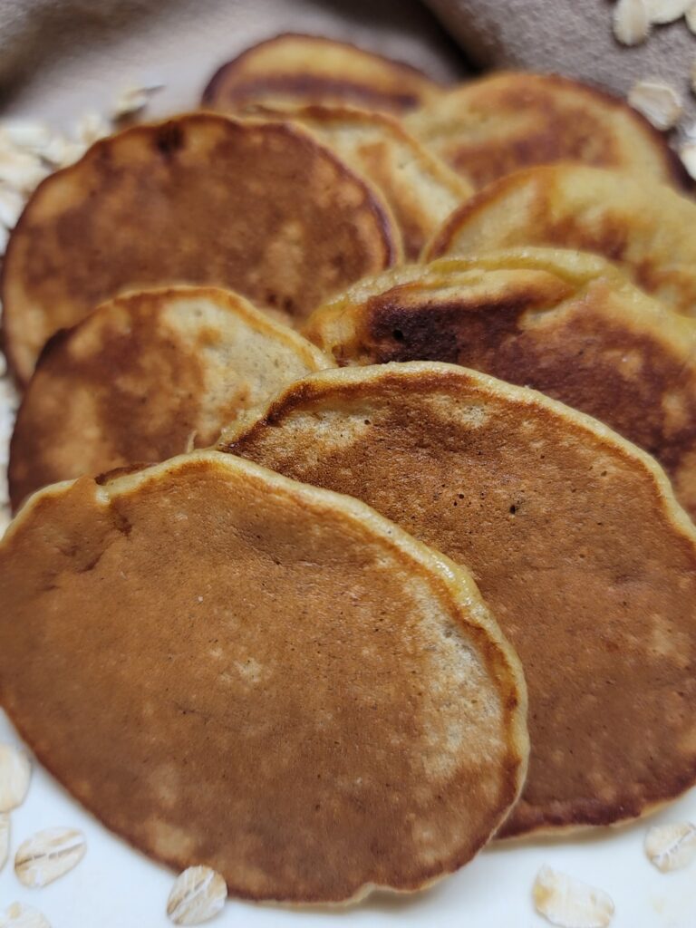 Peanut Butter Banana Pancakes - Simply Scratch Made