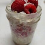 Coconut Rasberry Overnight Oats