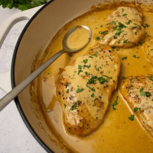 Easy Creamy White Wine Chicken