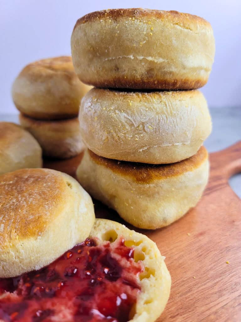 Sourdough English Muffins