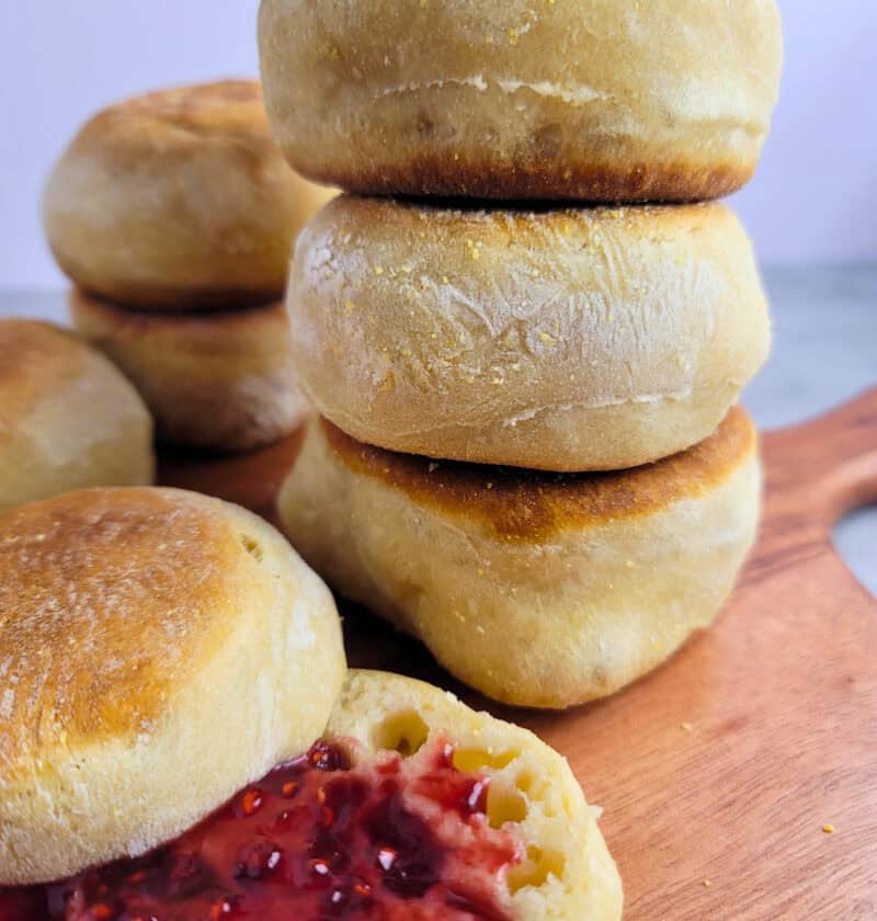 Sourdough English Muffins