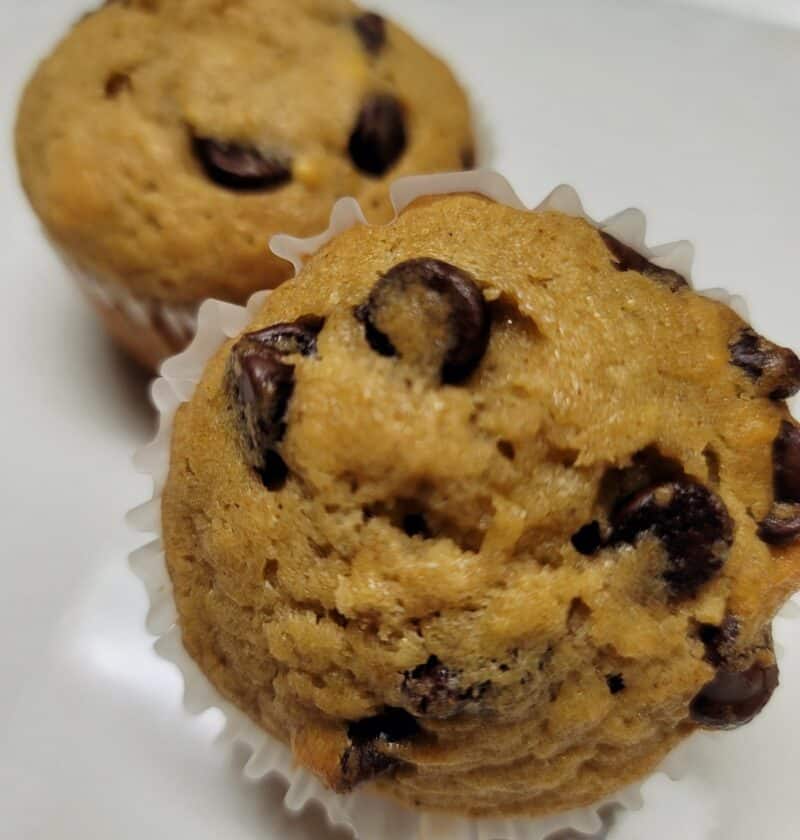 Chocolate Chip Banana Muffins