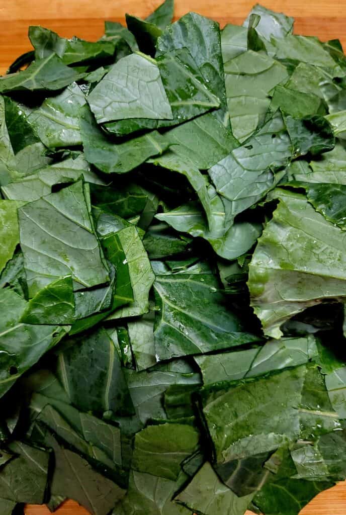 Freezing Collard Greens