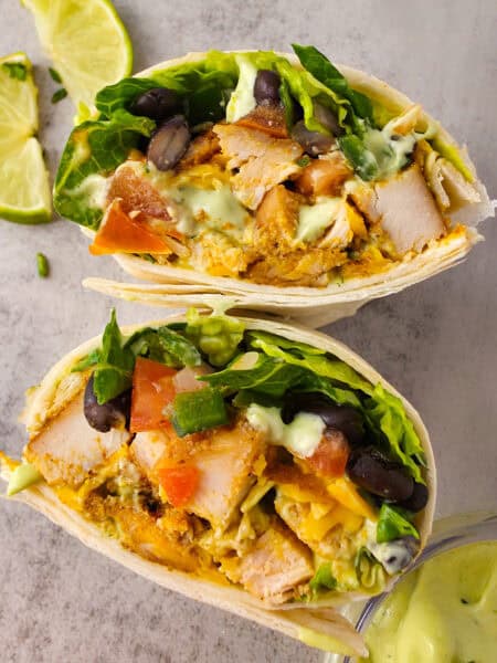 Southwest Chicken Wrap