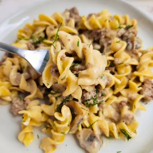 Easy Beef Stroganoff