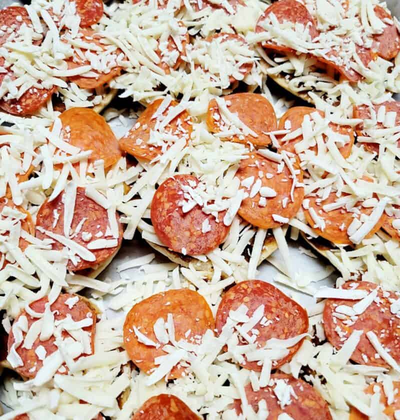 Pizza Bagels