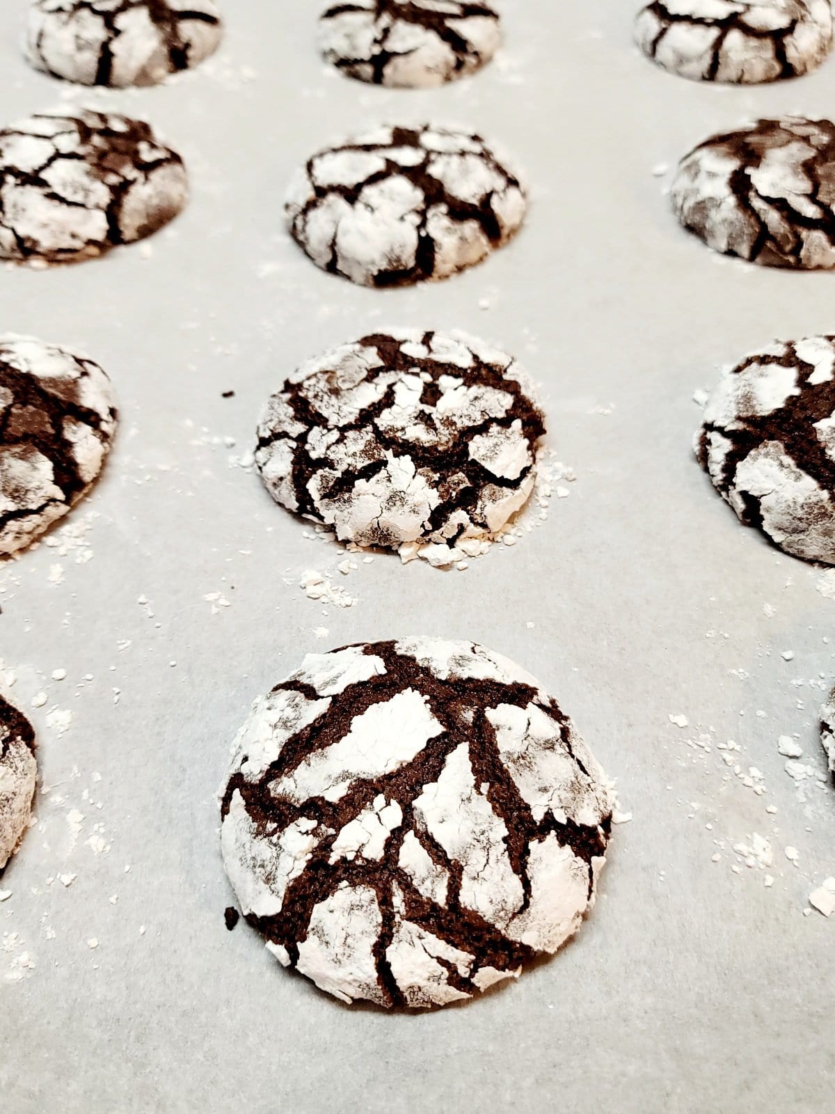 Chocolate Crinkle Cookies - Simply Scratch Made