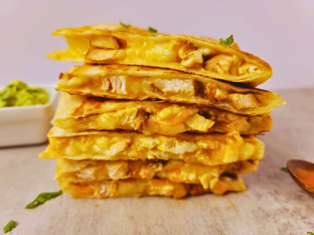 Easy Chicken Quesadillas