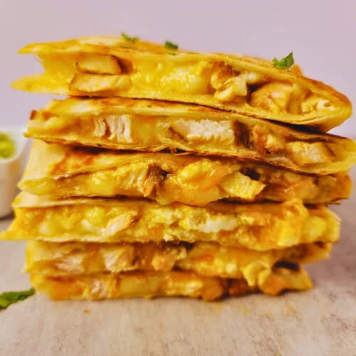 Easy Chicken Quesadillas