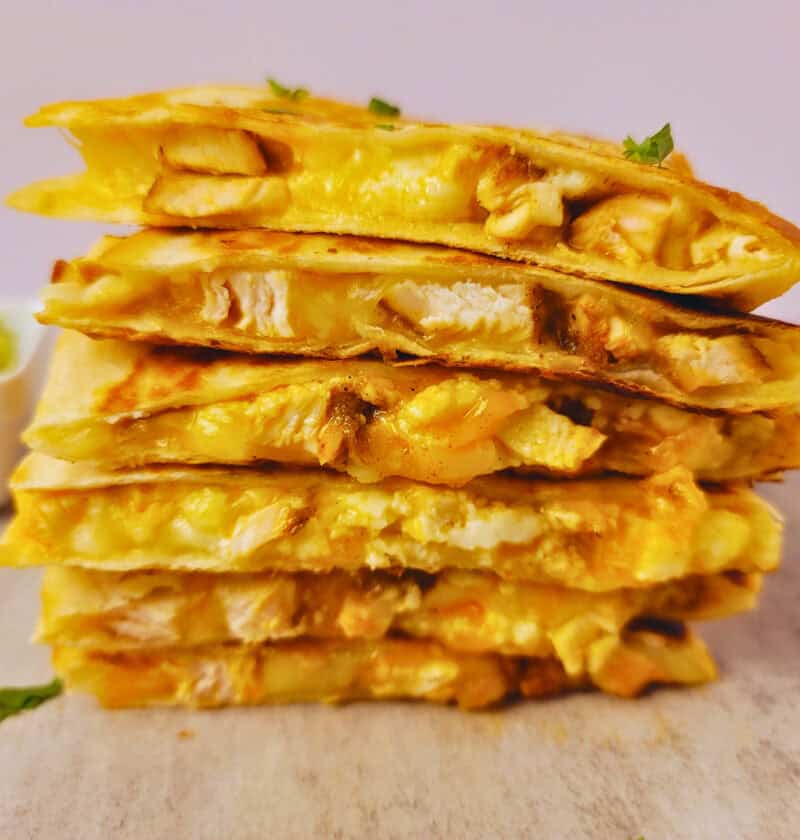 Easy Chicken Quesadillas