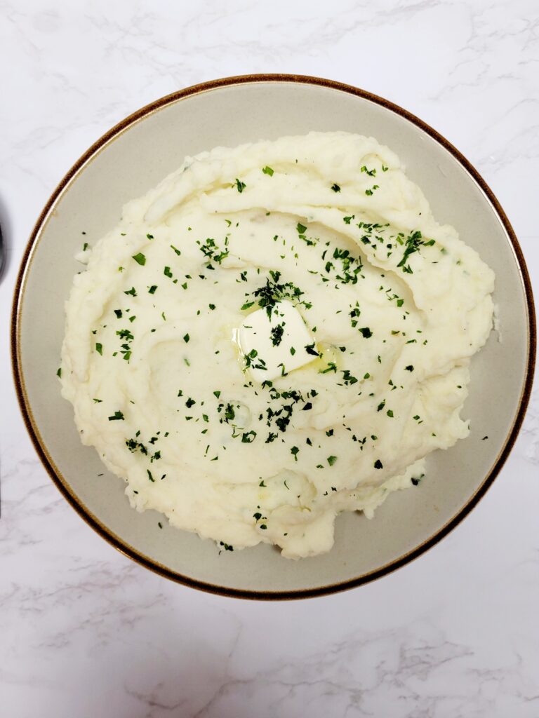 Roasted Garlic mashed Potatoes