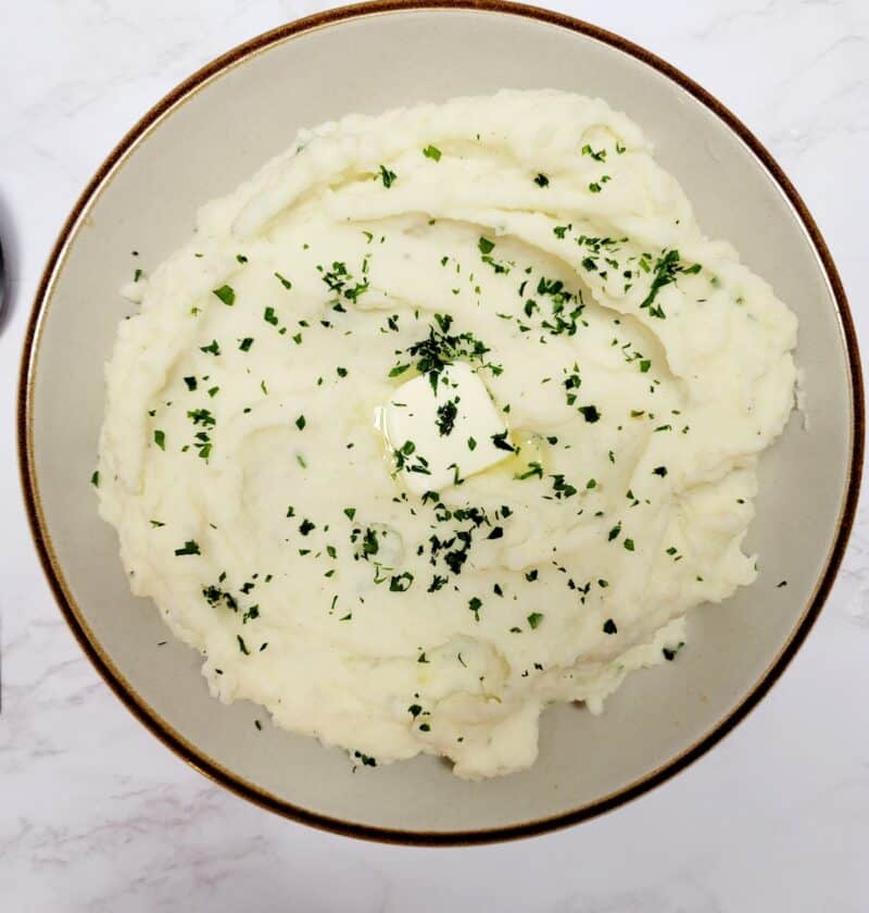 Roasted Garlic mashed Potatoes