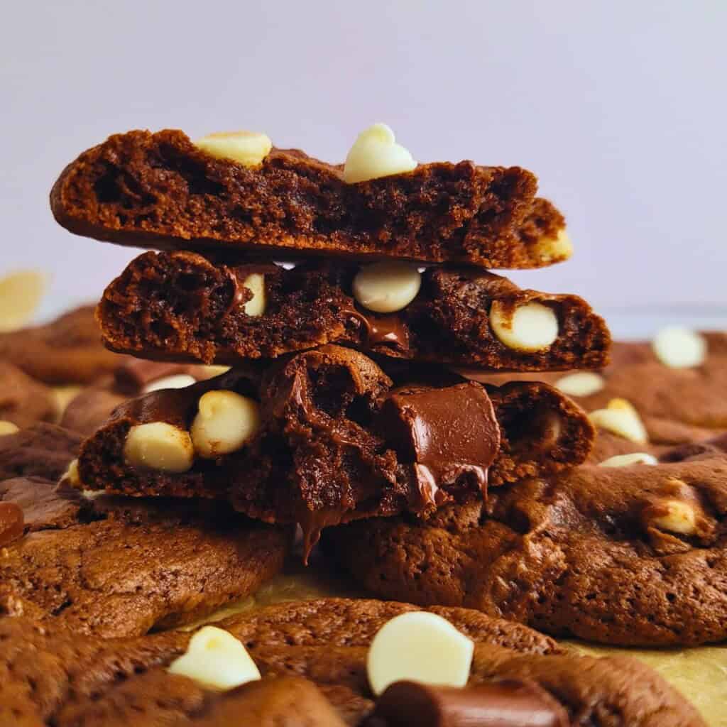 Triple Chocolate Cookies
