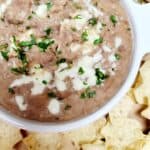 Homemade Bean Dip