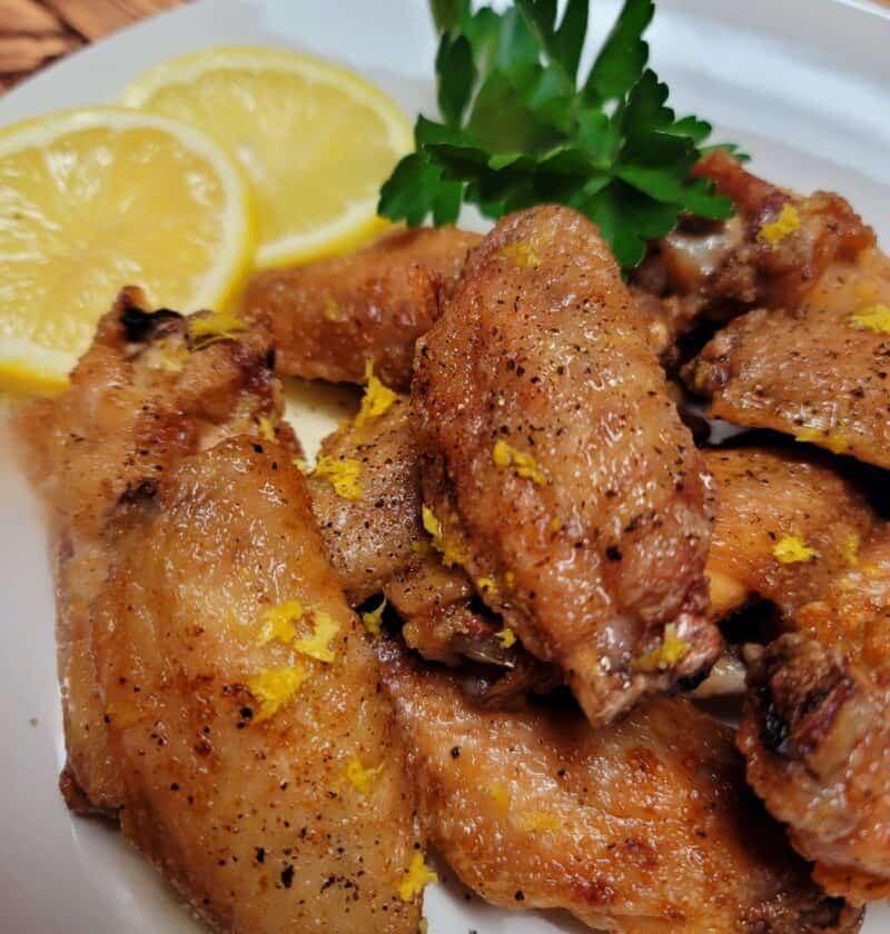 Lemon Pepper Chicken Wings