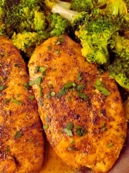 Garlic Butter Chicken and Broccoli