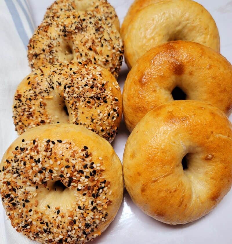 Sourdough Bagels