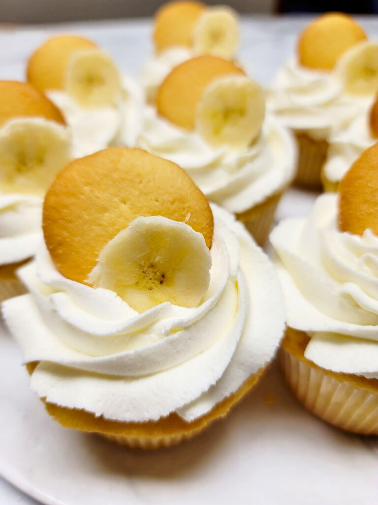 Banana Pudding Cupcakes