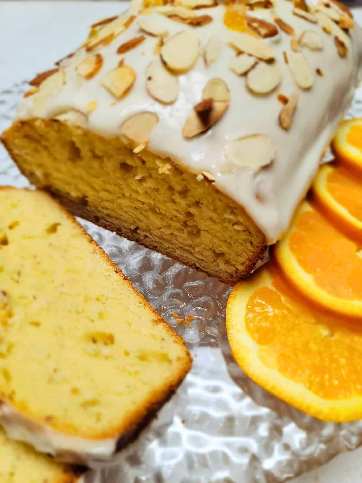 Orange Almond Loaf Cake Simply Scratch Made
