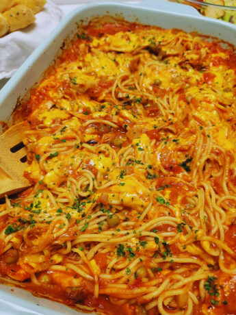 Italian Chicken Spaghetti