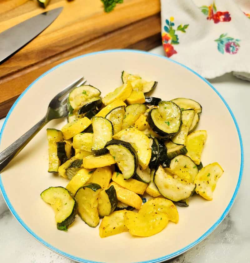 Roasted Zucchini and Squash