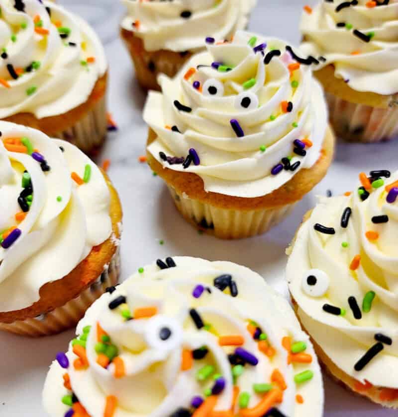 Easy Halloween Cupcakes