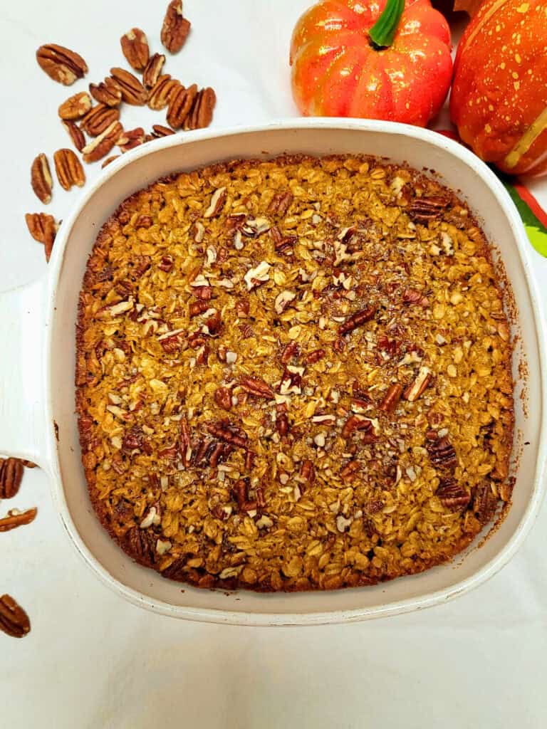 Pumpkin Baked Oatmeal