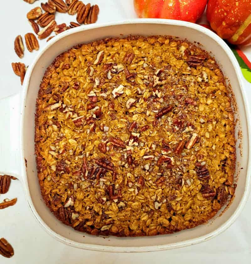 Pumpkin Baked Oatmeal