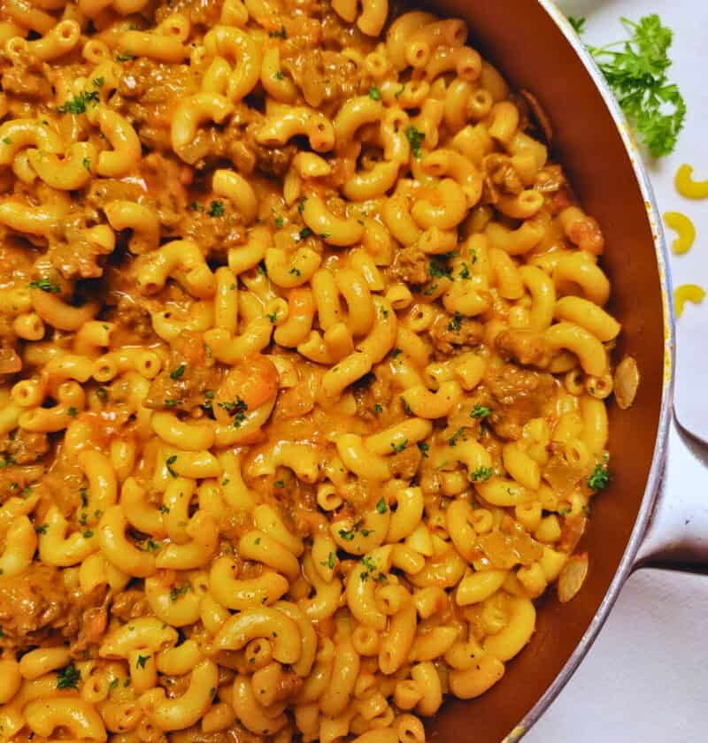 Cheesy Taco Pasta