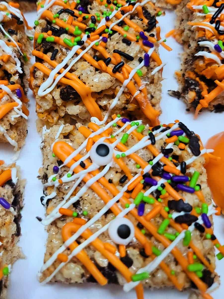 Halloween Rice Krispie Treats