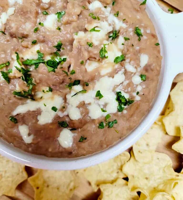 Homemade Bean Dip