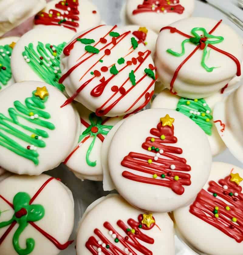 No Bake Christmas Peanut Butter Ritz Crackers