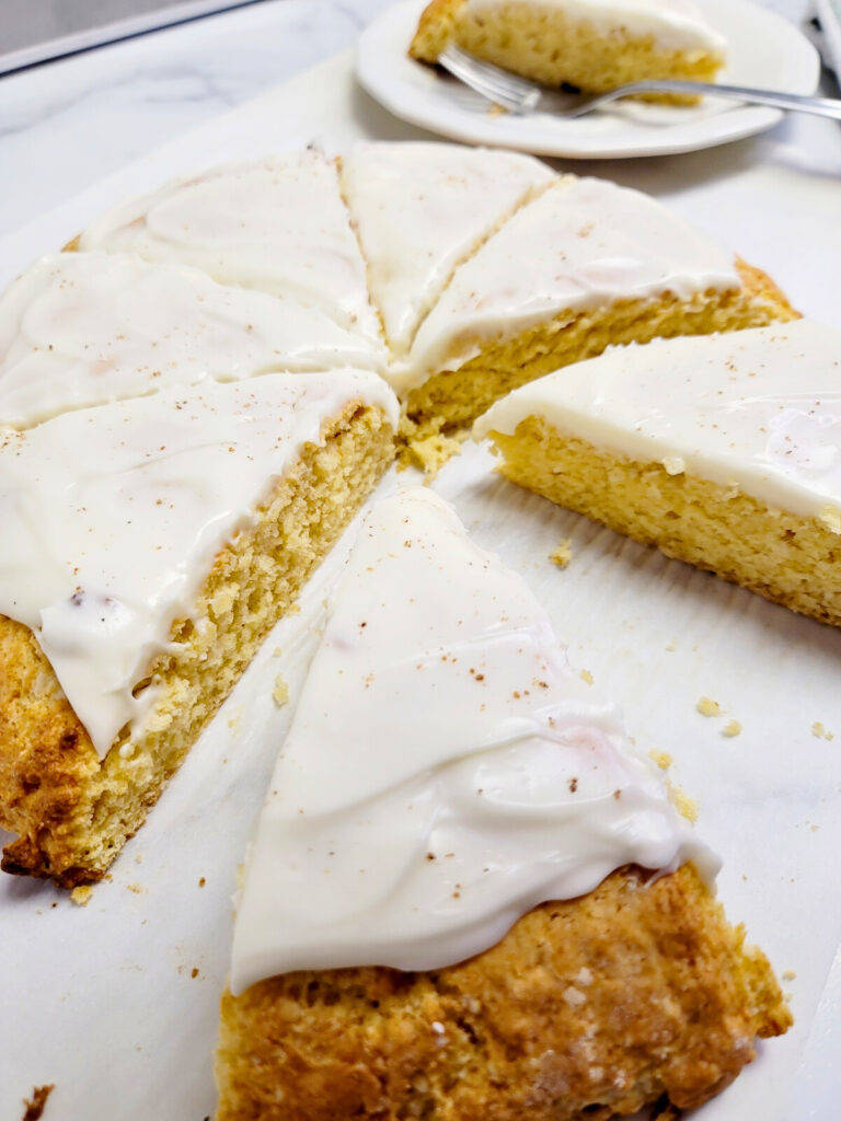 Eggnog Scones