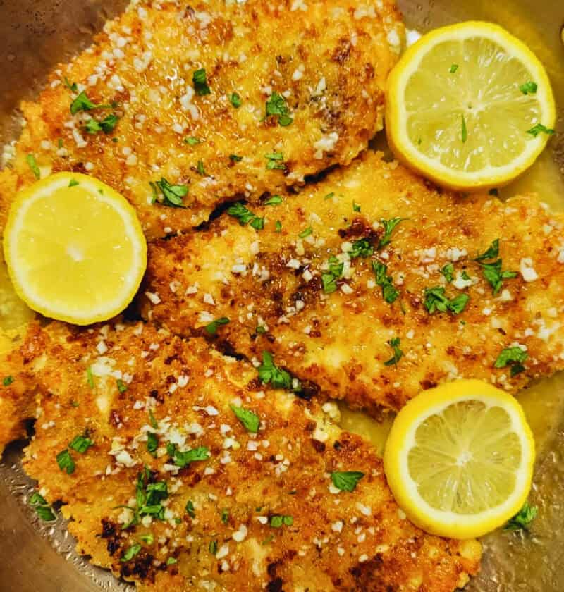 Lemon Chicken with Garlic Butter Sauce