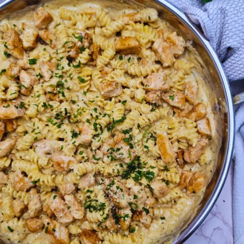 Creamy Garlic Parmesan Chicken Pasta