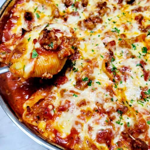 Stuffed Shells with Italian Sausage