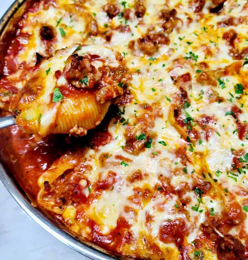 Stuffed Shells with Italian Sausage