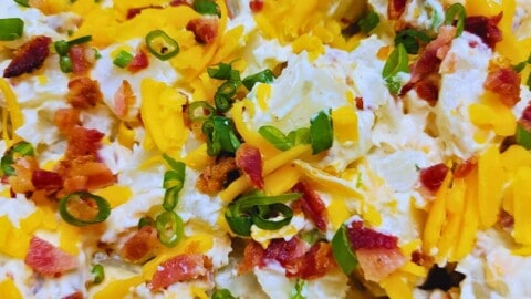 potato salad ranch dressing sour cream Texas Ranch Potato Salad