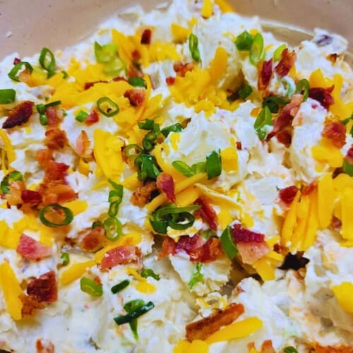 potato salad with sour cream and ranch dressing Texas Ranch Potato Salad