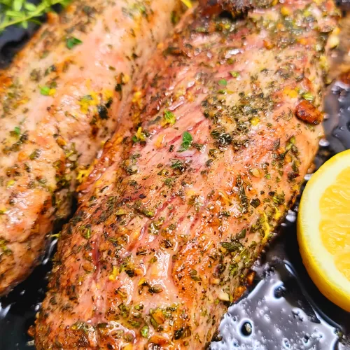 Herb Crusted Pork Tenderloin