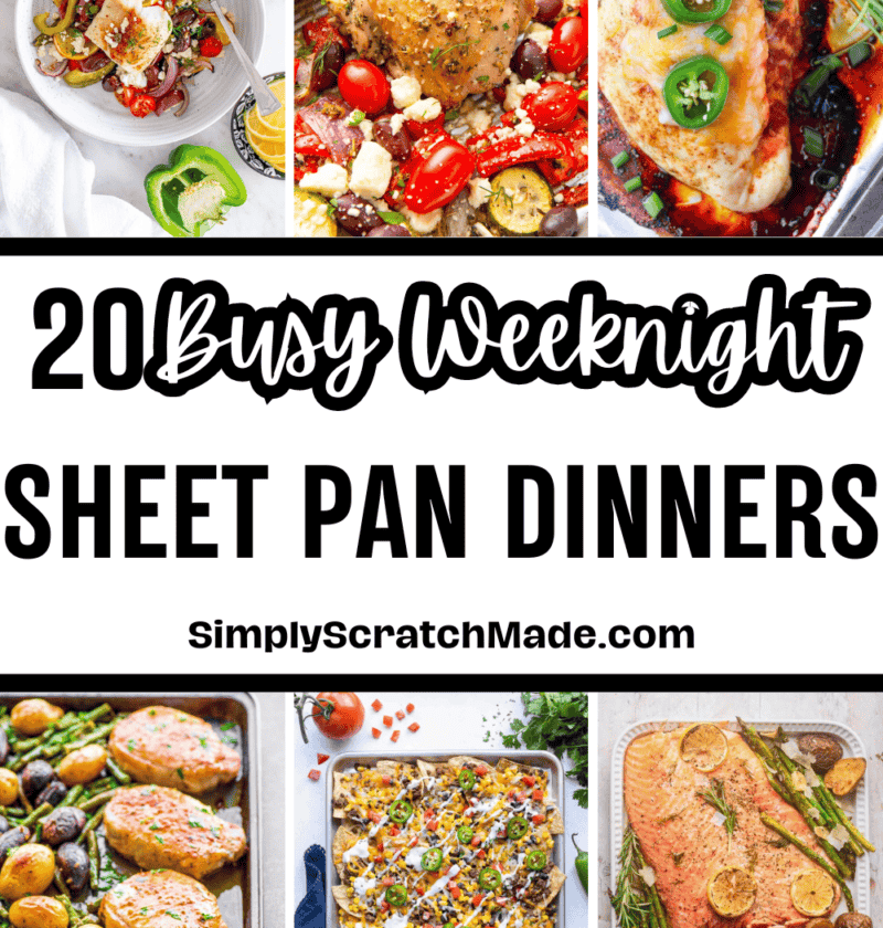 20 Sheet Pan Dinners