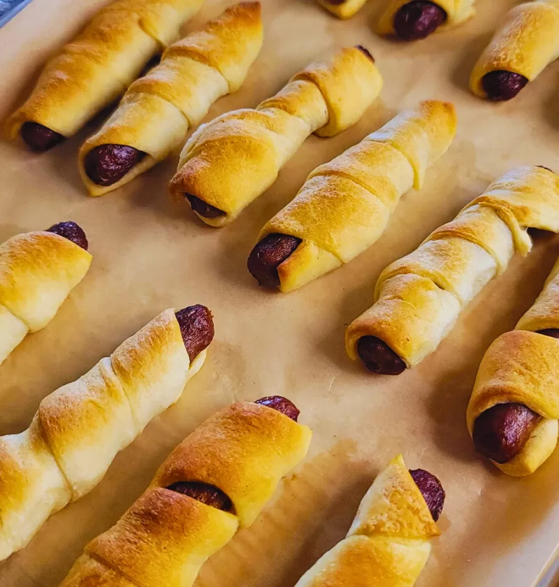 Breakfast Pigs in A Blanket