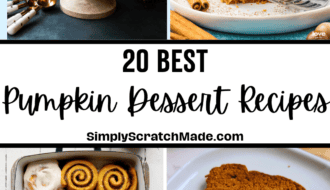 20 Pumpkin Dessert Recipes