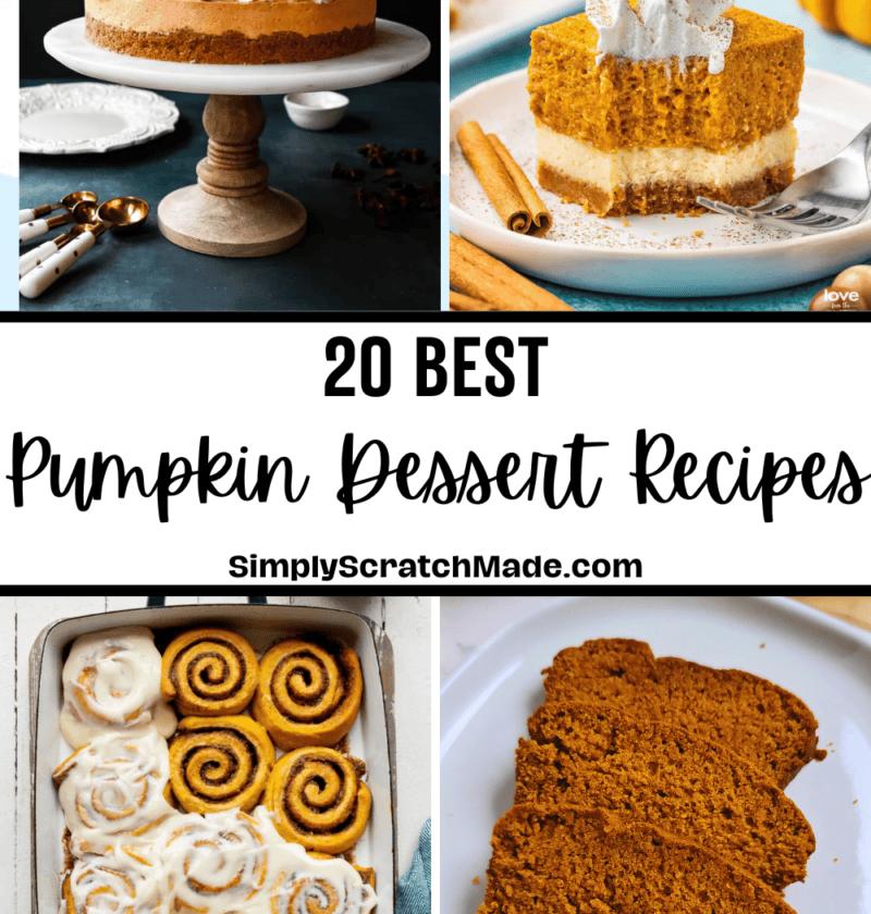 20 Pumpkin Dessert Recipes