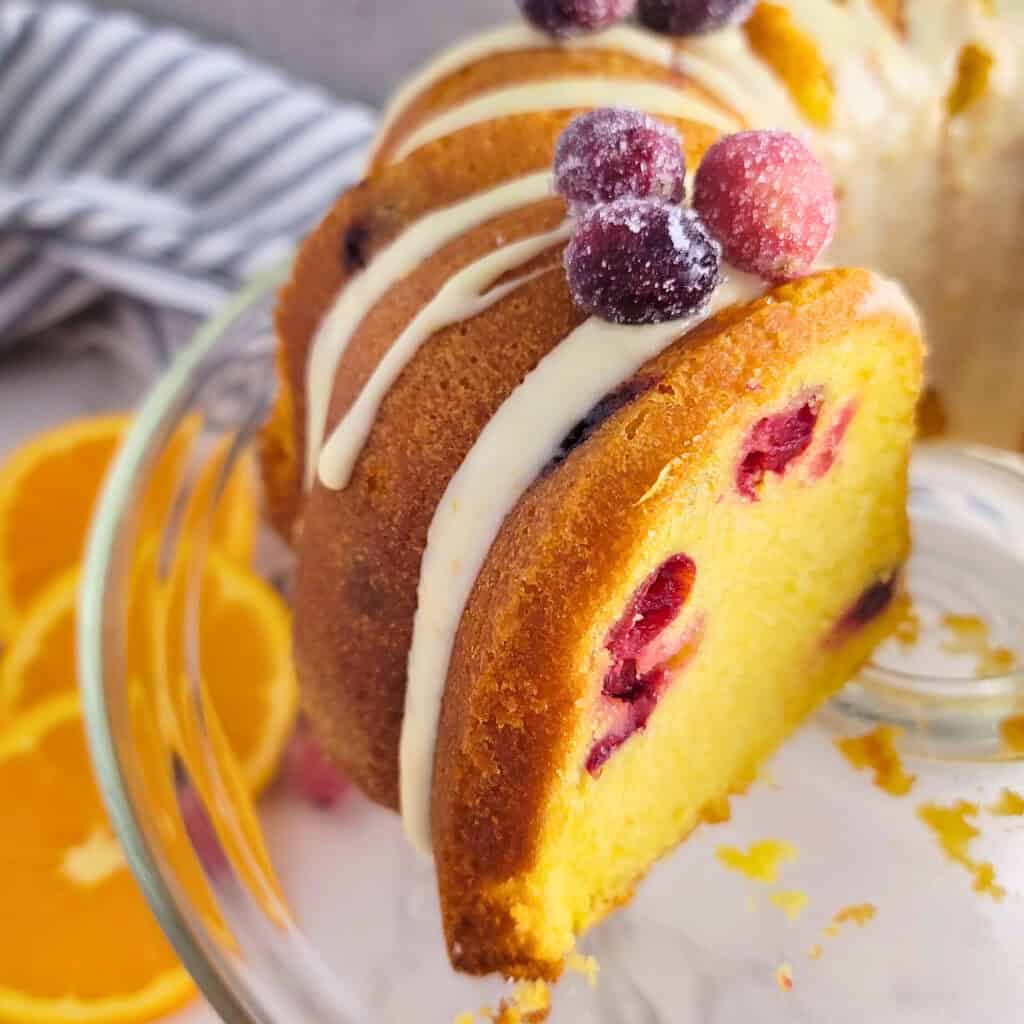 Cranberry Orange Bundt Cake