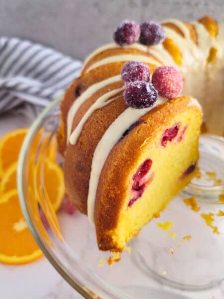 Cranberry Orange Bundt Cake