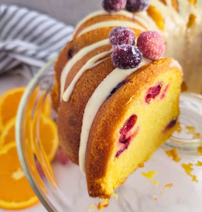 Cranberry Orange Bundt Cake