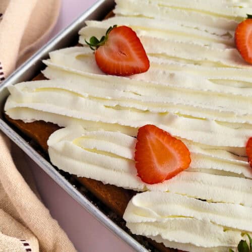 Strawberry Shortcake Poke Cake