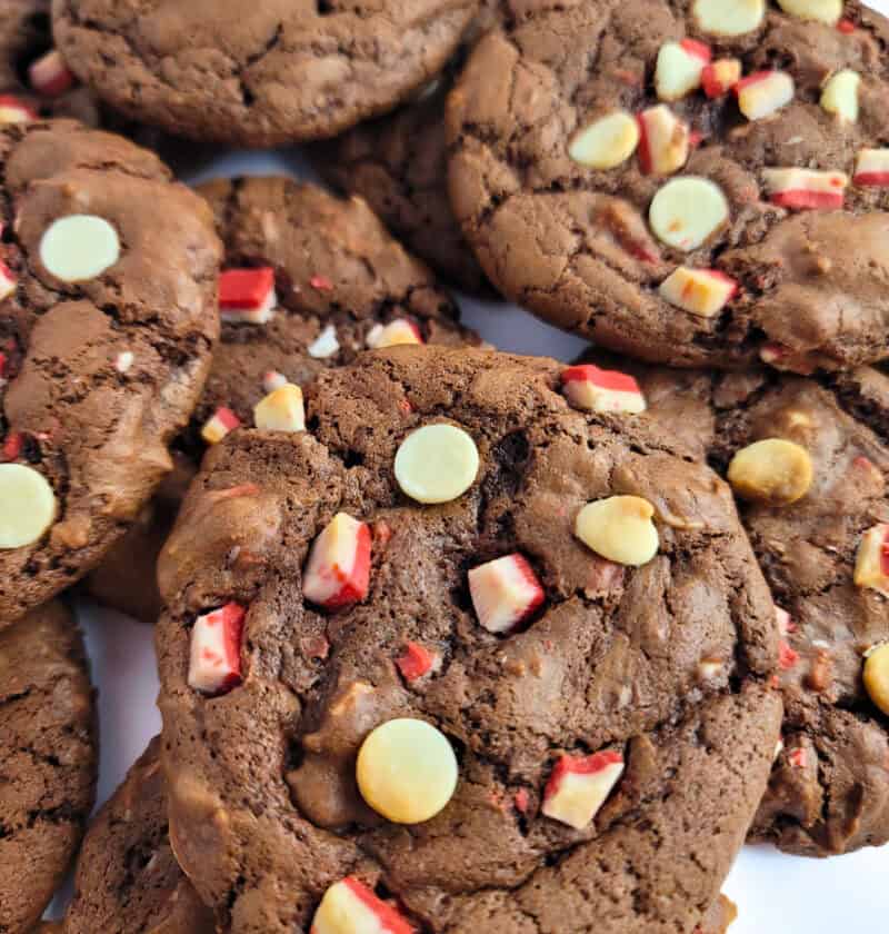 Double Chocolate Peppermint Cookies