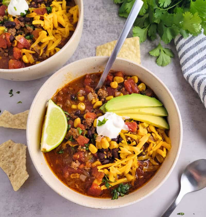 Easy Taco Soup Recipe